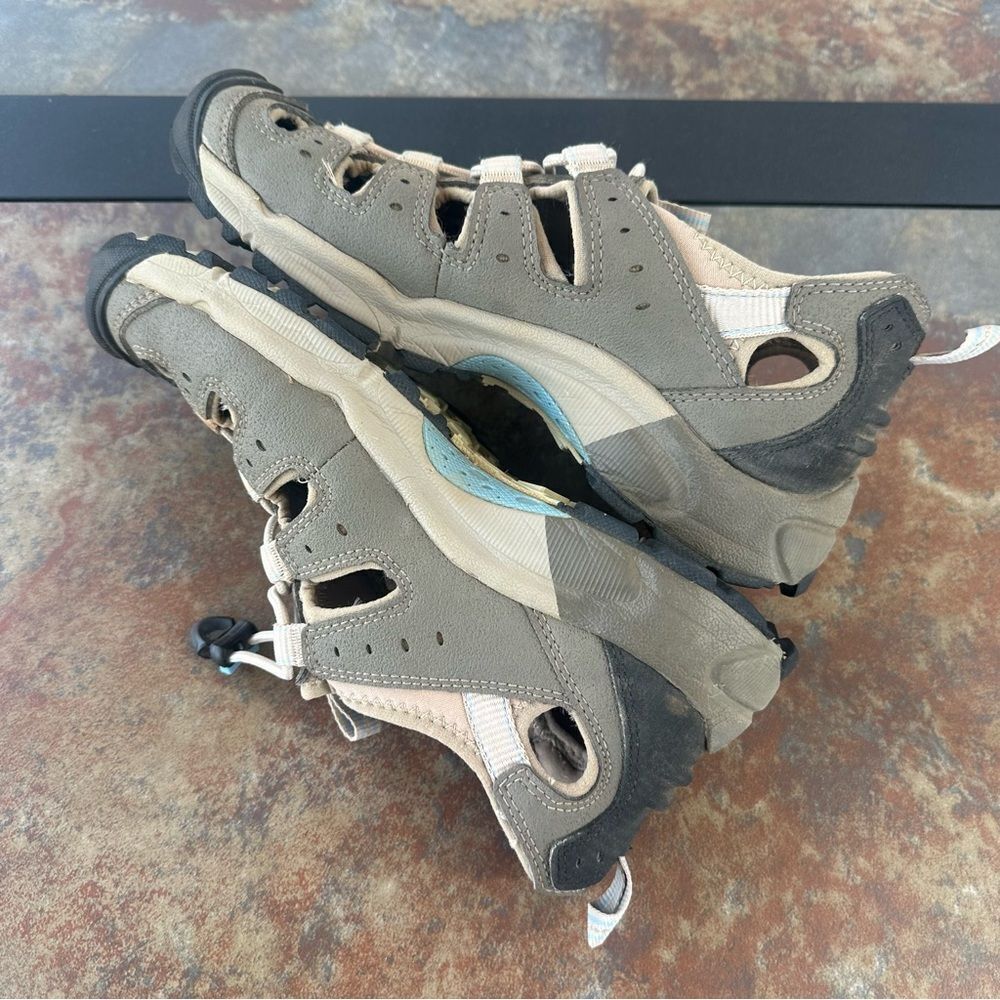 Keen Butte Hiking Fishermen Sandals Brindle Waterproof Tan 5237 BRAB Women Sz  9 - Picture 6 of 8